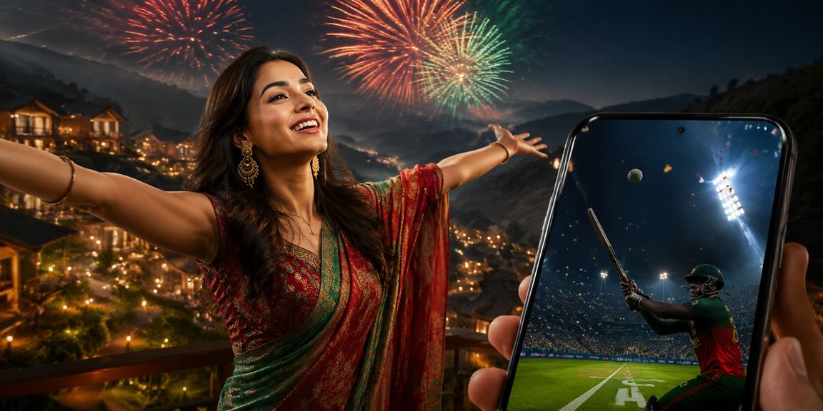 বান্দরবানে ক্রিকেট বেটিং উৎসবের এক দৃশ্য যেখানে খেলোয়াড়রা আনন্দ করছেন